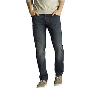 Lee Men’s Extreme Motion Straight Taper Jean Maverick 36W x 32L