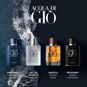 GIORGIO ARMANI Aqua Di Gio for Men Eau de Toilette Spray, 6.7 Ounce