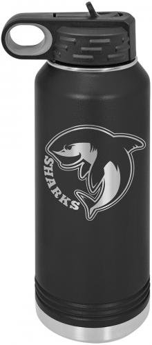 Polar Camel 32 oz. Water Bottle -Black